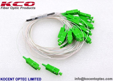 FTTH 2x16 Fiber Optic Cable Splitter 2*16 Low PDL With SC/APC LC/APC Connector