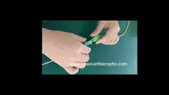 Guia de instalação do Conector Rápido de Fibra Óptica SC/UPC SC/APC Conector de Campo FIC