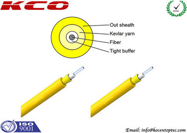 G652D G657A 2.0mm 3.0mm LSZH Indoor Fiber Optic Cable for Patch Cord Production and Indoor Optical Fiber Cable Assembly
