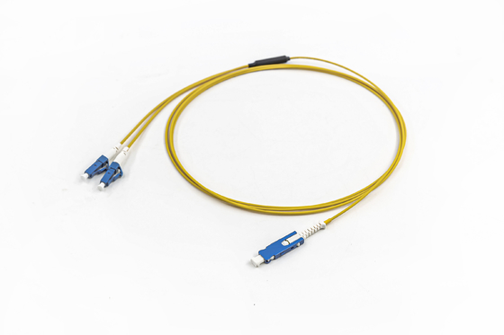 CS SN Connector Uniboot LC Double Density SM MM OM3 OM4 1.6mm 2.0mm 2cores 4 Core 1m 5m Fiber Optic Patch Cord