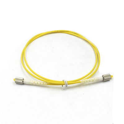 DIN D4 Fiber Optic Patch Cable with 0.9mm/2mm/3mm Cable OD and 100% Tested for Customized Lengths