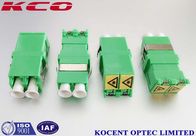 Single Mode Optical Fiber Adapter Duplex Auto Shutter LC/APC LC/UPC Without Flange