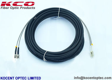 ST LC SC FC 2 Core Fiber Optic Patch Cord with 50/125um Multi-mode and Insertion Loss ≤0.2dB for FTTA Applications
