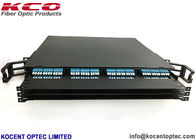 1U 144cores Rack Mounted MTP MPO Optical Patch Panels 0.3m Cable