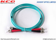 Aramid PVC LSZH MM Optical Fiber Patch Cords ST SC LC FC OM3 OM4 Multimode 10G Duplex