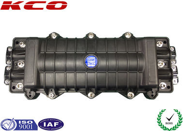 96 Cores PC ABS Fiber Optic Splice Closure with 2 In 2 Out Ports Outdoor Fiber Optic Joint Closure