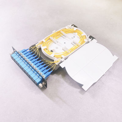 19 Inch 3U 144 Ports High Density ODF Fiber Optic Patch Panel Rack Mount Slide Type