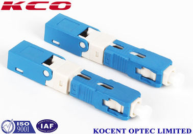 Blue SC UPC Fiber Optic Fast Connector for 2.0mm and 3.0mm FTTX Solutions
