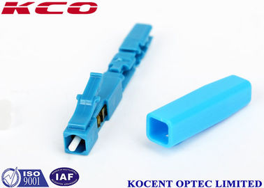 2.0mm 3.0mm FTTX LC UPC Fiber Optic Fast Connector with ISO9001:2008 and 55mm 60mm Length