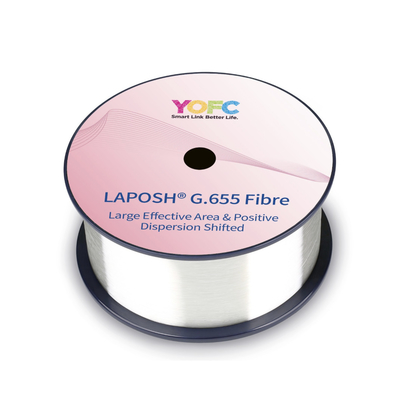 YOFC G655 SM Fibra óptica de modo único Núcleo de fibra nua para montagem de cabos