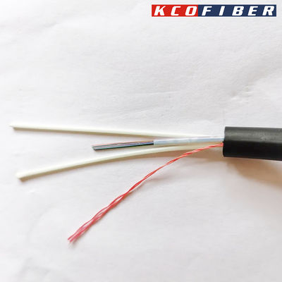 Cabo de Fibra Óptica FTTH Mini ADSS Vão 80m SM 8fo 12fo 24fo ASU para Telecomunicações