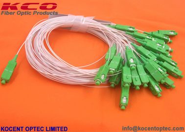 Mini Blockless PLC Fiber Optic Splitter 1x32 with 0.9mm Pigtail and 1.0m Length SC/APC Connector