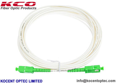 SC APC Fiber Optic Patch Jumper with G657B3 Fiber and 3.5mm PE Sheath ISO9001 Compliant
