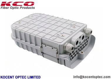 Outdoor IP65 16 Ports Fiber Optic Termination Box with 16 Fibers Capacity for FTTH Applications