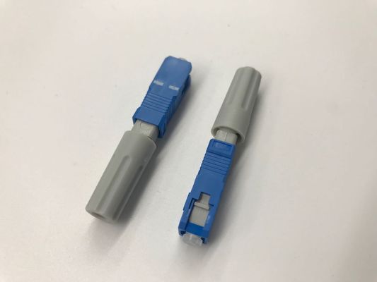 Durable Single Mode Multi Mode Fiber Optic Fast Connector for FTTH Solutions
