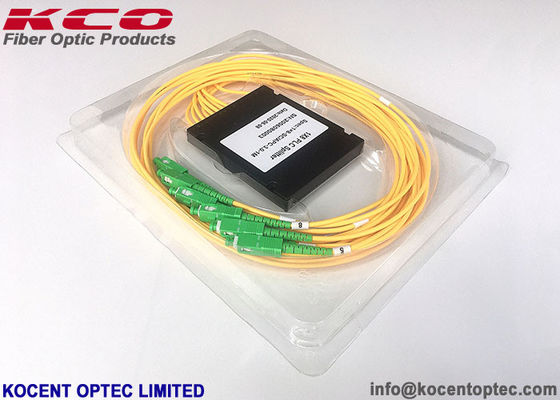 1:8 Tipo modular SC/APC 2.0 mm 1,5 m Caixa ABS 1x8 1*8 Fibra Óptica PLC Splitter